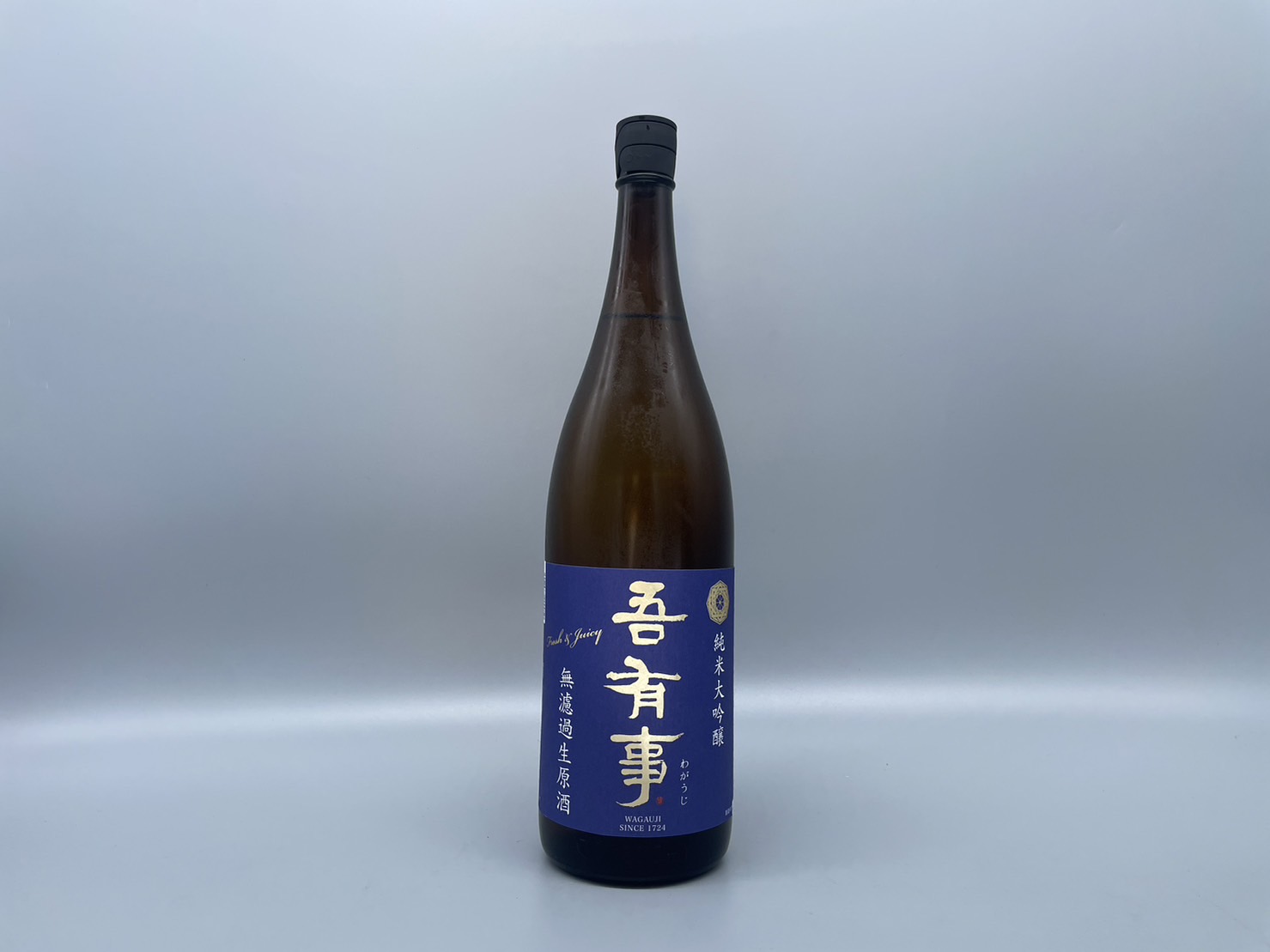 奥羽自慢 吾有事（わがうじ）fresh&juicy 純米大吟醸 無濾過生原酒 (青ラベル)1800ml 山形