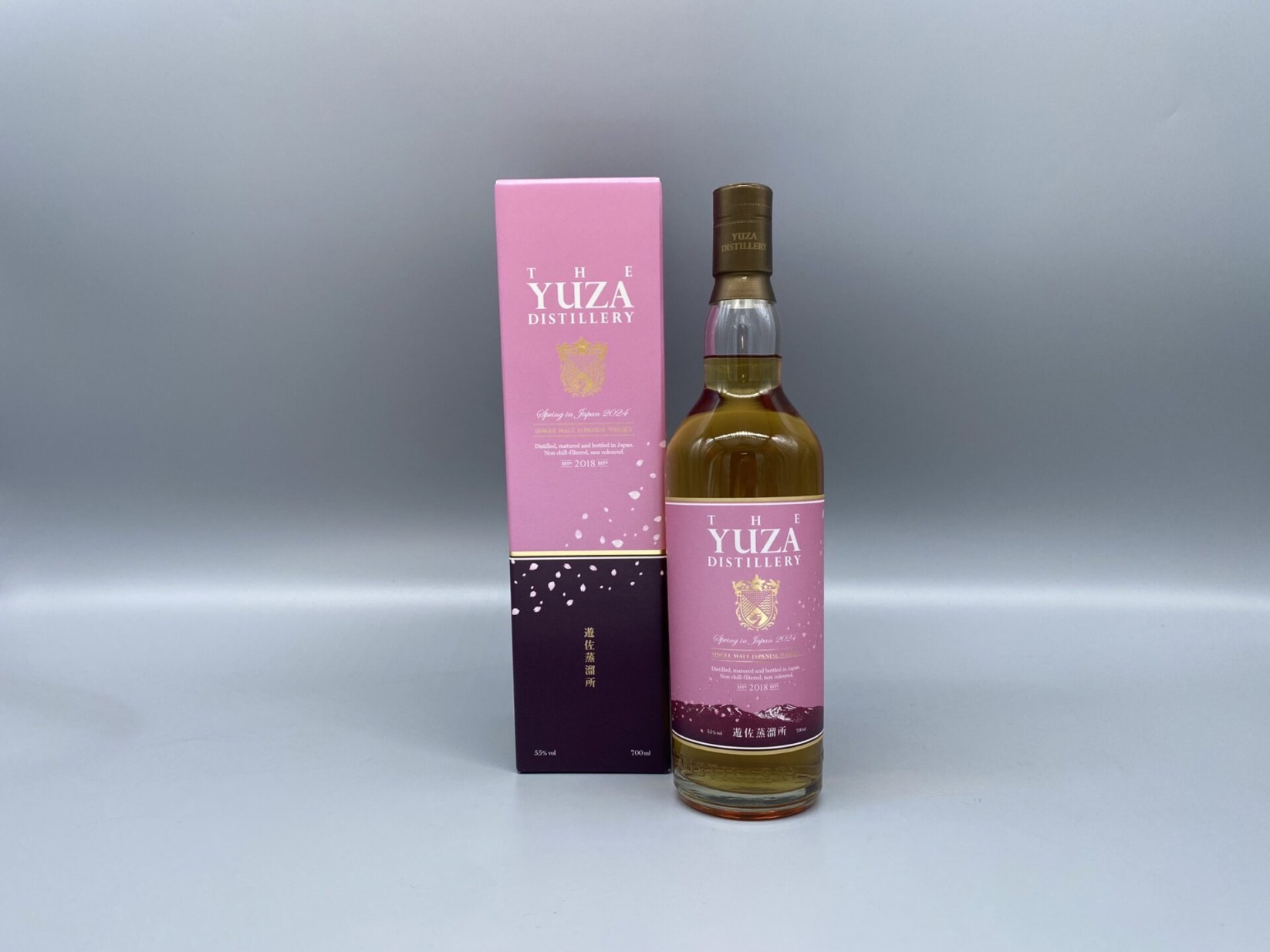 ウイスキー　YUZA Spring in Japan 2024　シングルモルト ジャパニーズウイスキー　700ml　55度