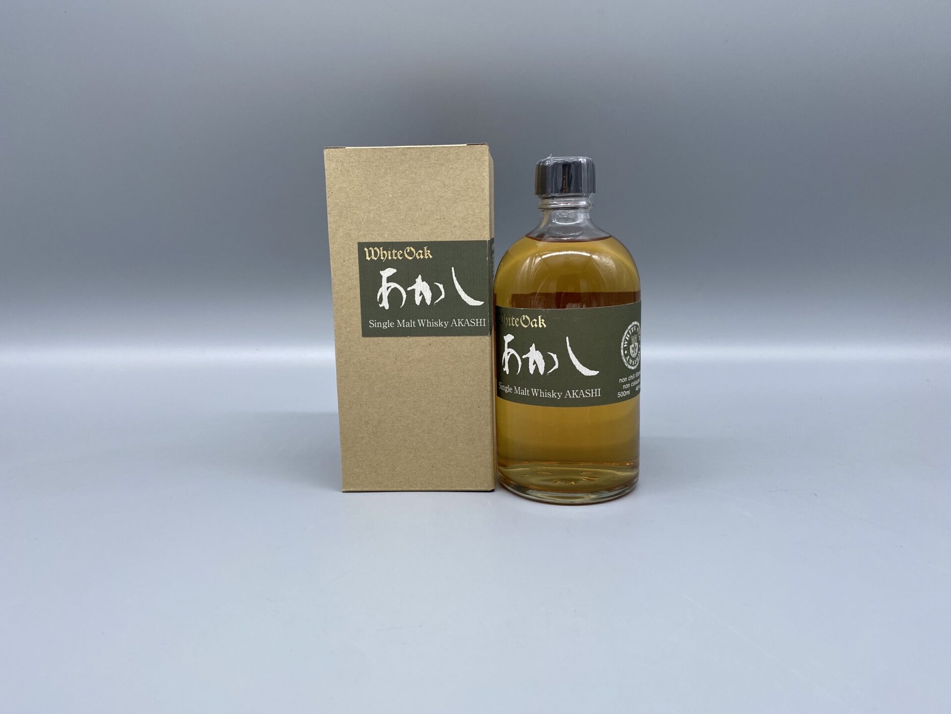 ウイスキー シングルモルトウイスキー あかし 46度 500ml