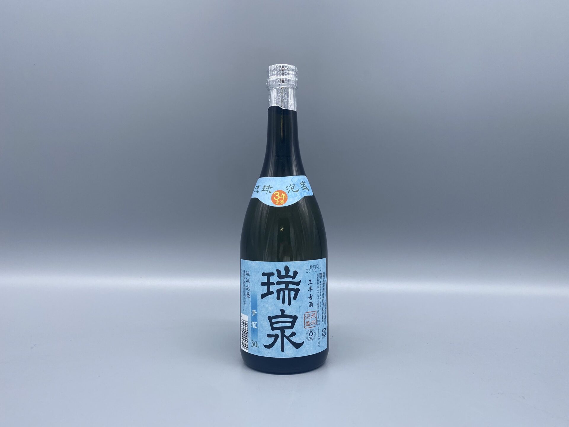 泡盛 瑞泉 三年古酒 青龍 720ml 30度 – 桑野商店ショップ