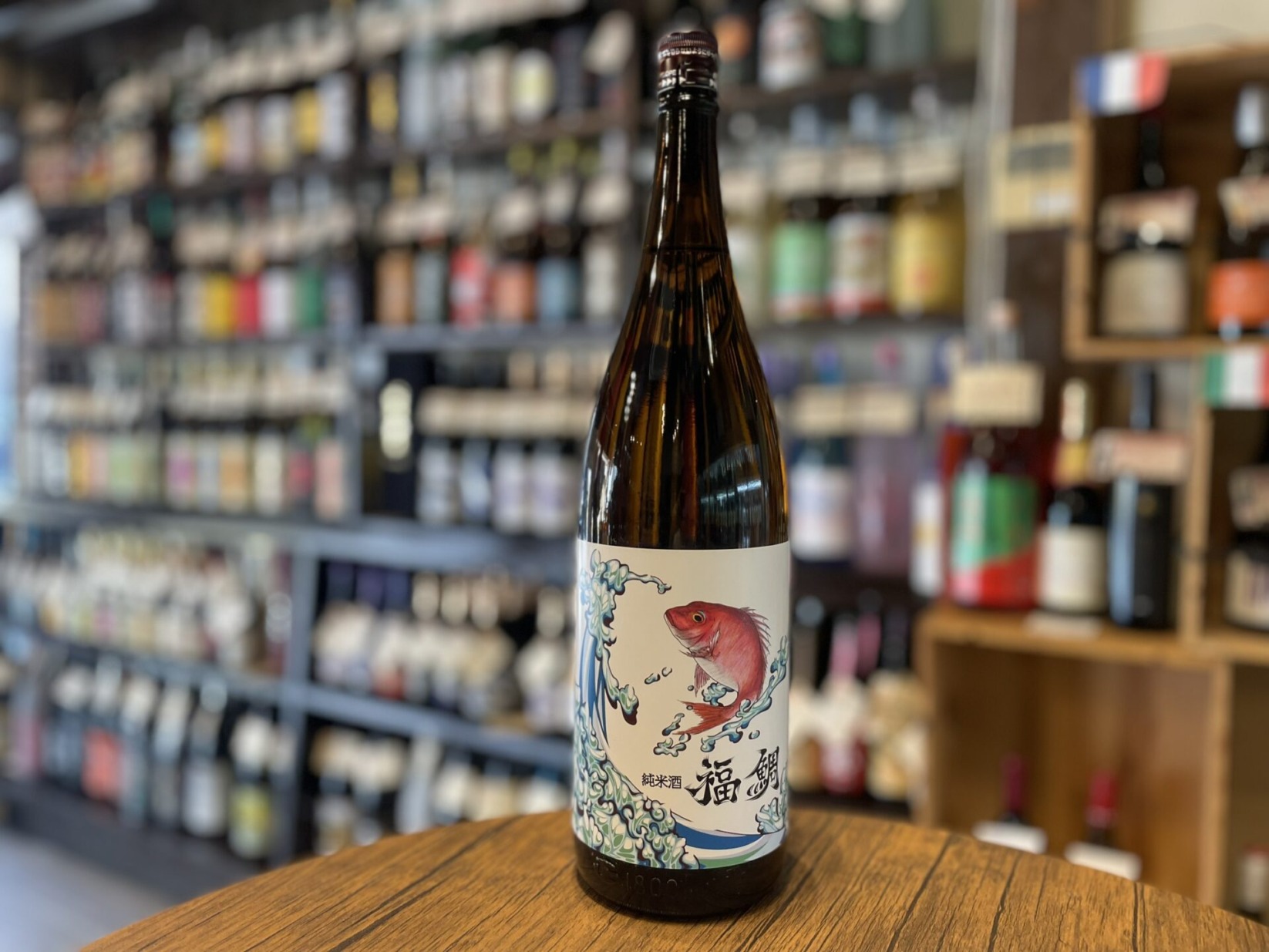 日本酒　福鯛　純米酒　1800ml