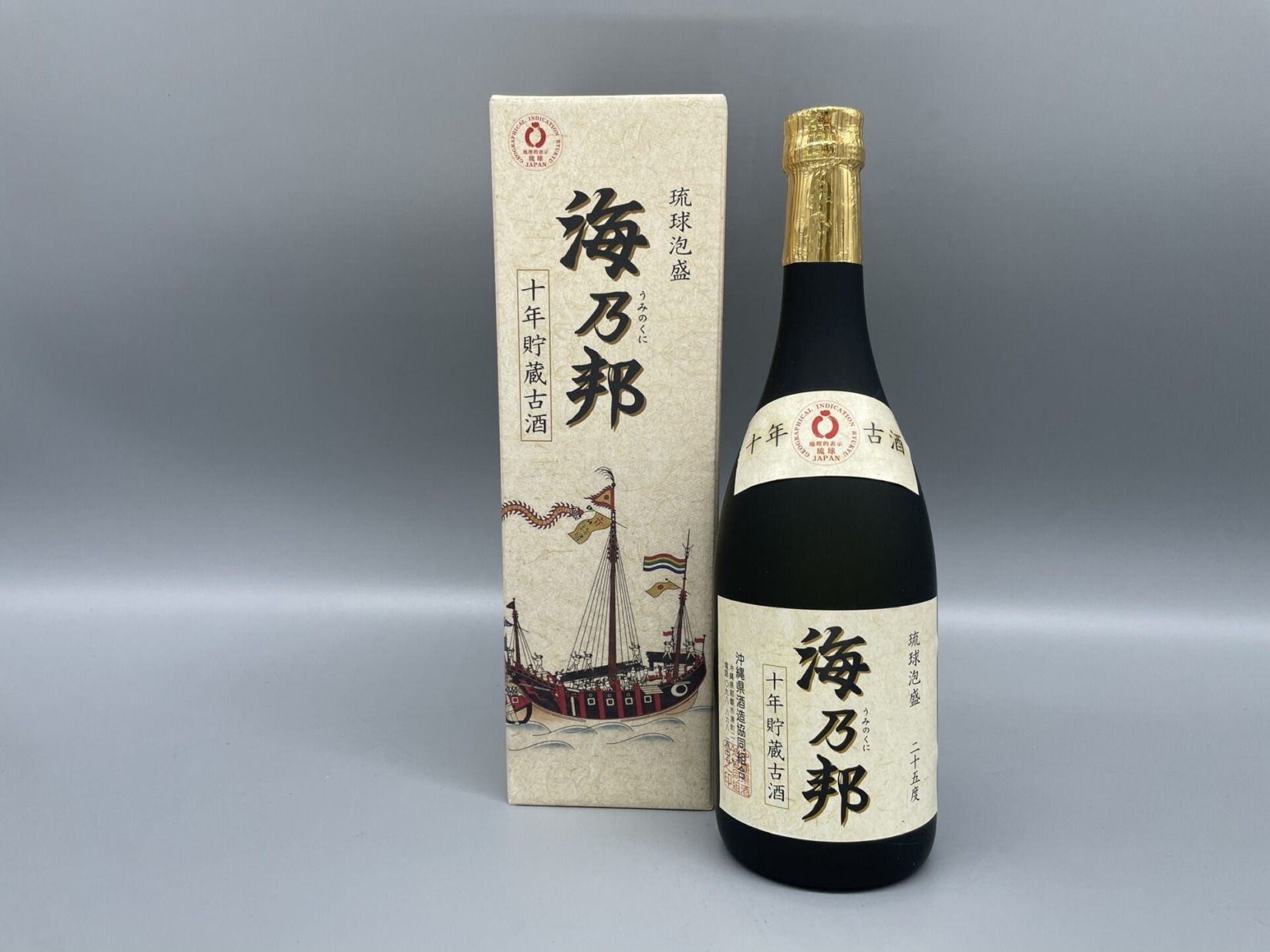 泡盛 海乃邦 10年古酒 720ml 25度