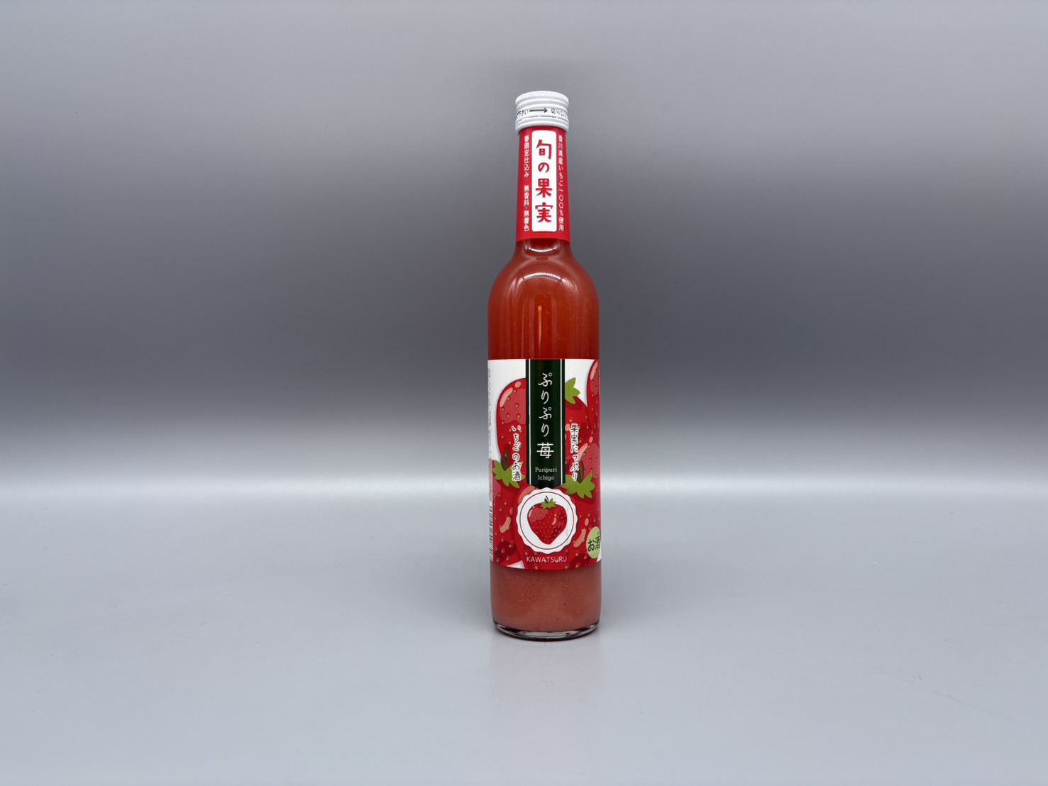 苺 リキュール ぷりぷり苺 いちごのお酒 川鶴酒造 500ml 8度