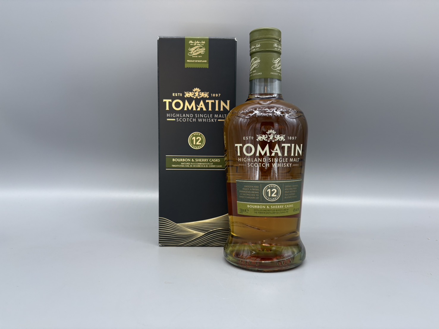 ウイスキー　トマーティン 　12年　TOMATIN  AGED 12 YEARD　　700ml　43度　シングルモルト　スコッチウイスキー