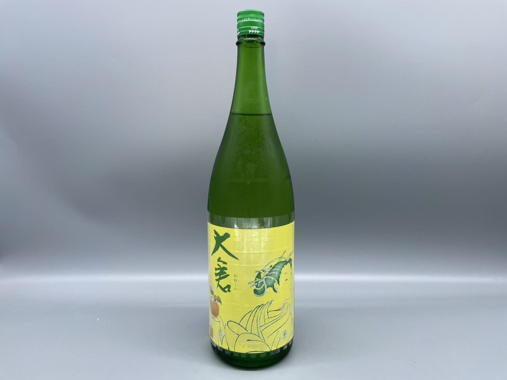 日本酒 日本酒 大倉 番外編 abricot 水モト純米 無濾過生原酒 1800ml 17度