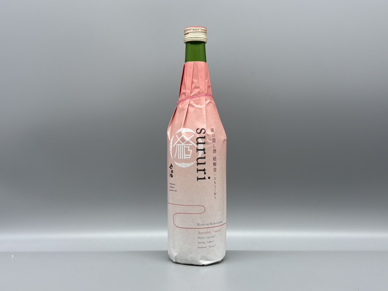 日本酒 蔵の隠し酒 sururi生詰　純米吟醸 　六歌仙　16度　720ml