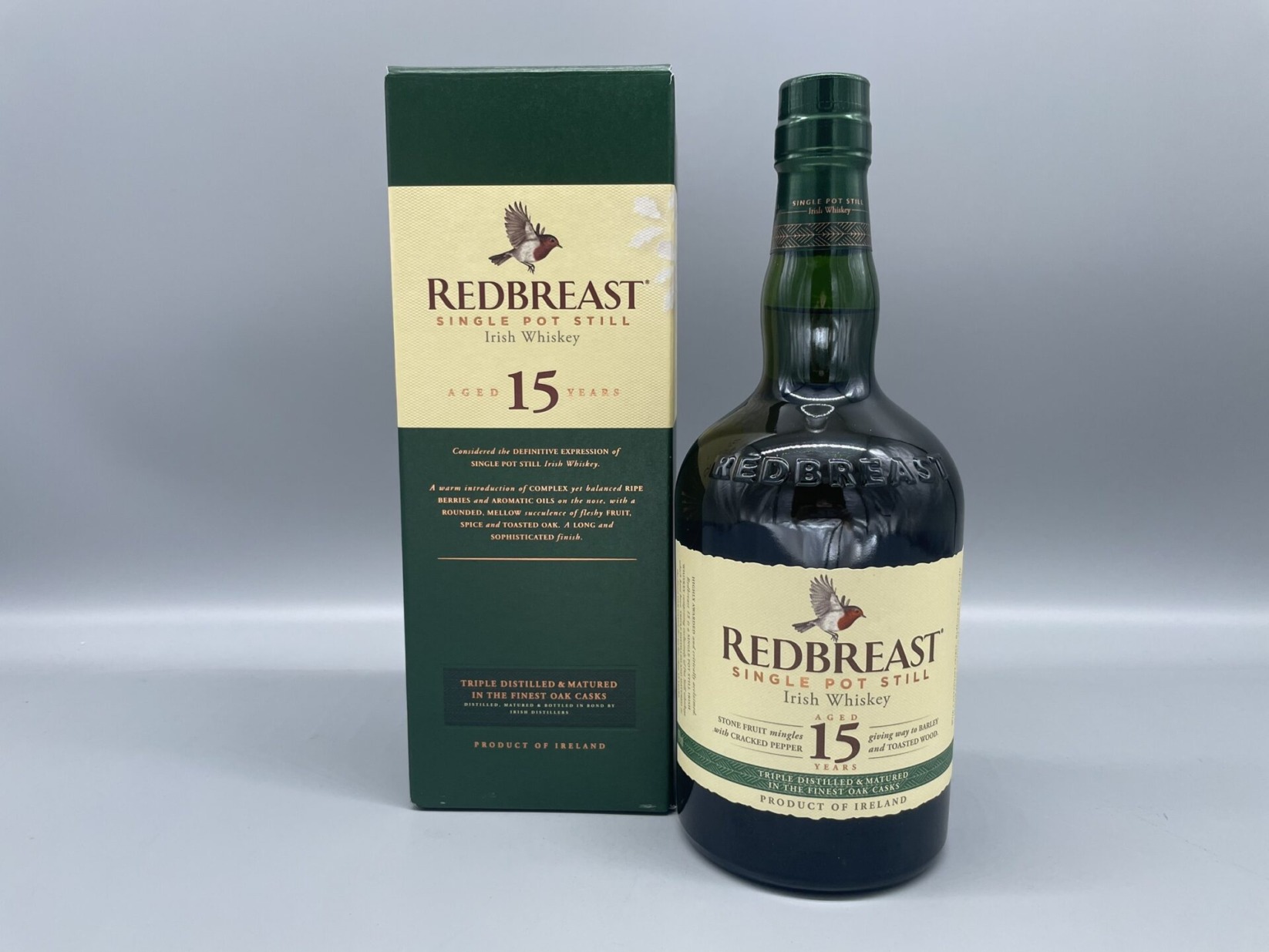 ウイスキー　レッドブレスト15年　REDBREAST AGED 15 YEARS アイリッシュウイスキー　46度　700ml