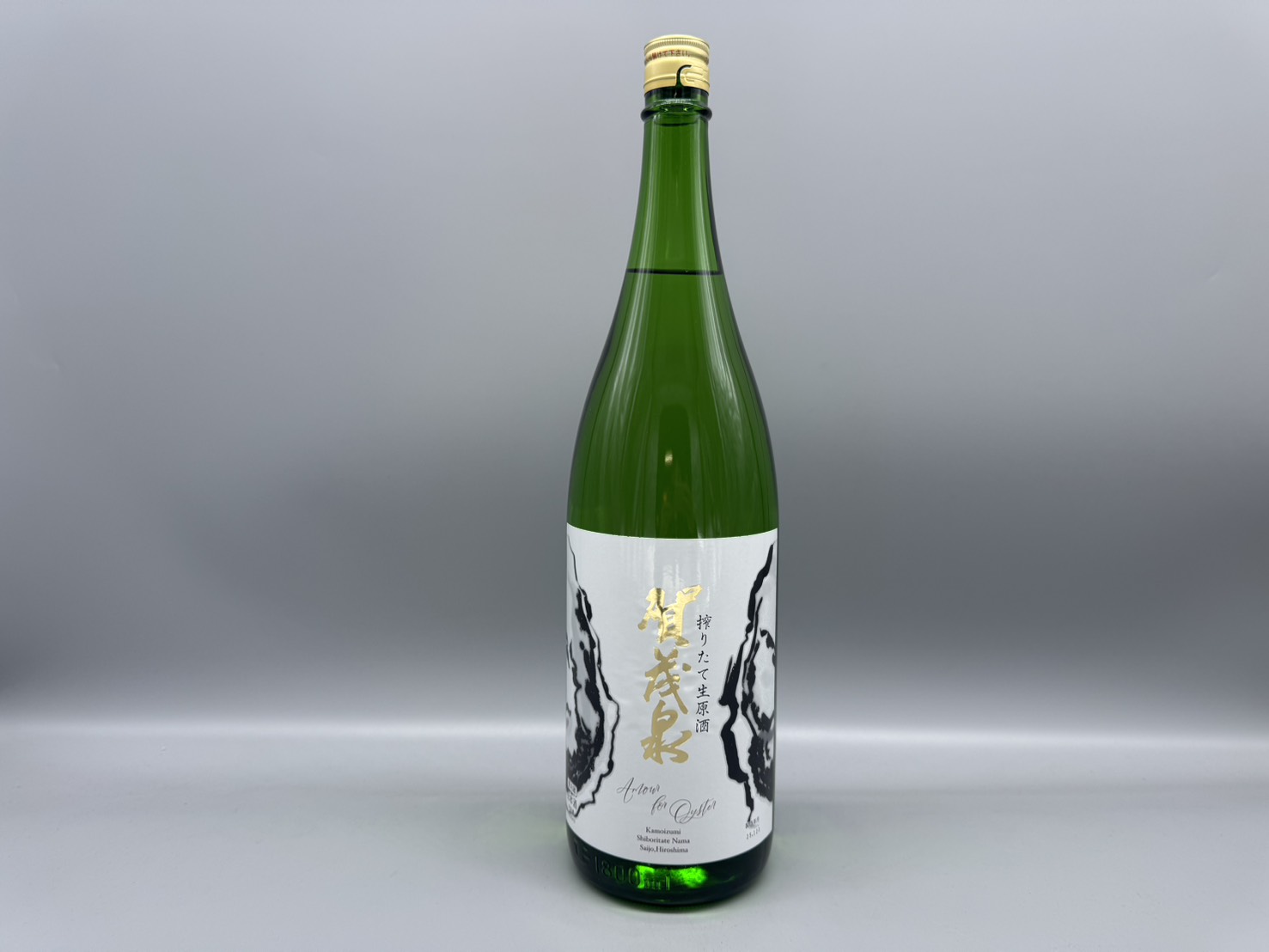 日本酒　賀茂泉　搾りたて生原酒　Amour for Oyster 〜牡蠣に恋して〜　1800ml