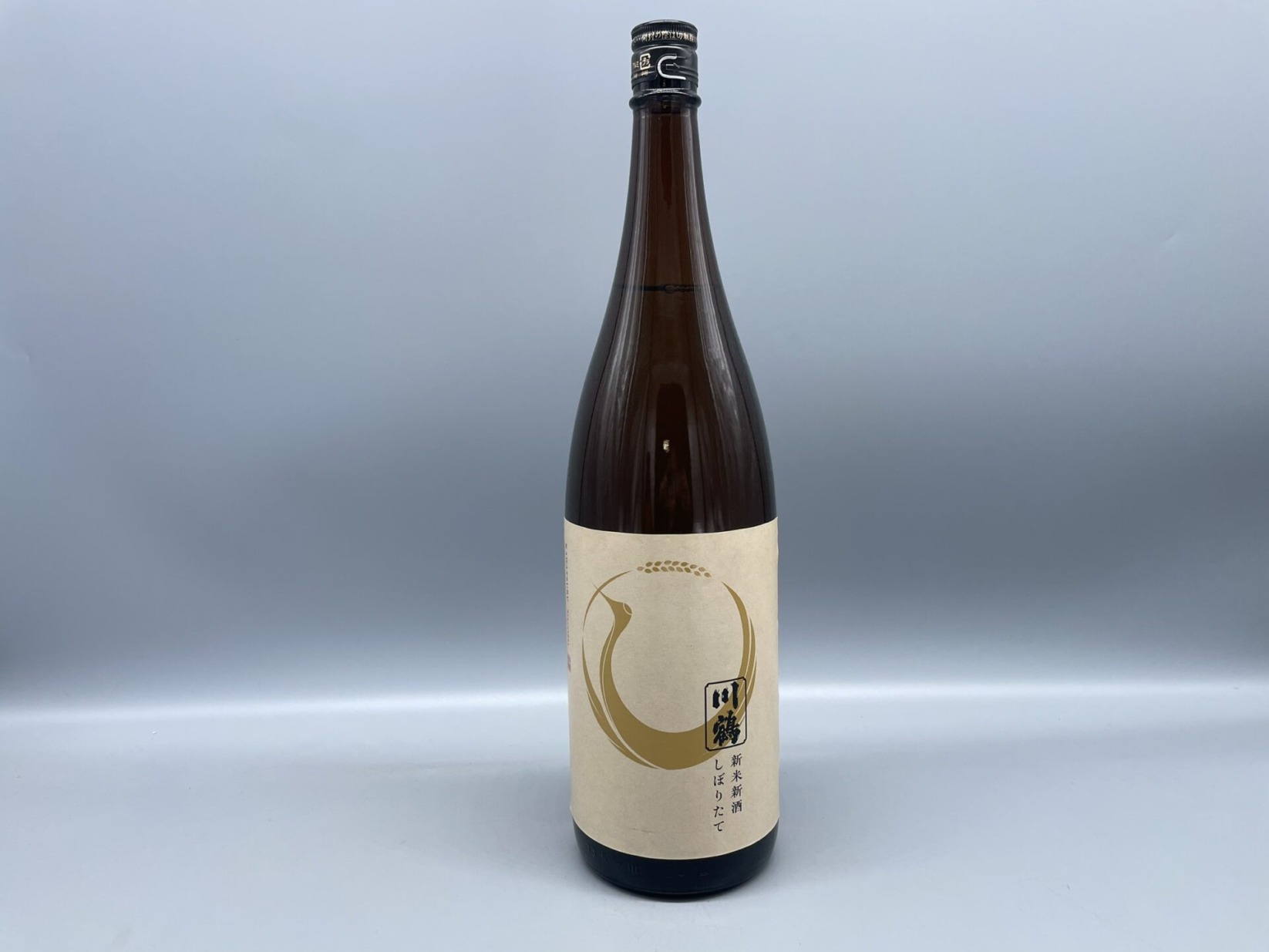 日本酒　川鶴 新米新酒　しぼりたて　1800ml