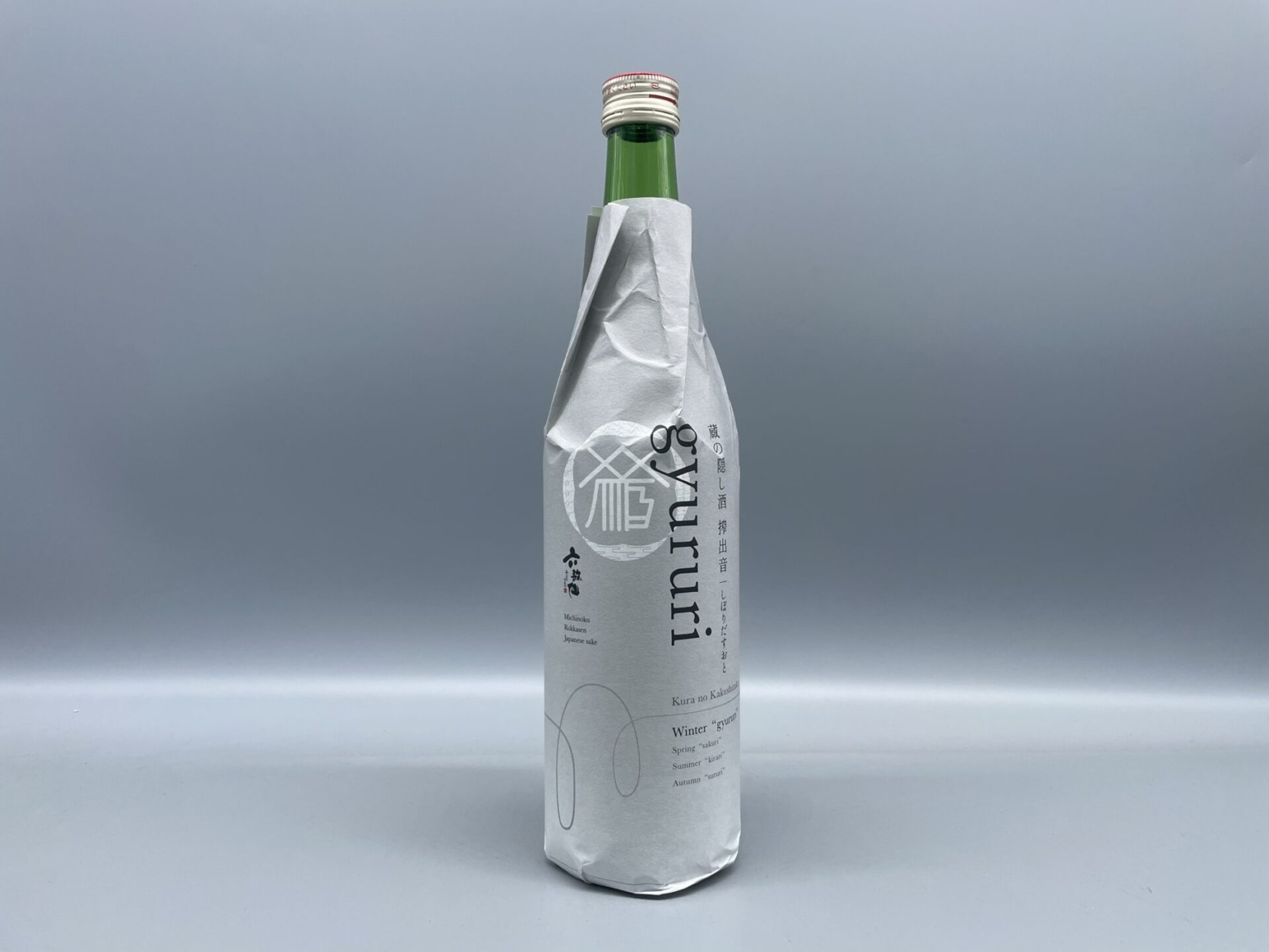 日本酒　蔵の隠し酒 純米吟醸　搾出音/しぼしだすおと gyururi生酒　六歌仙　720ml