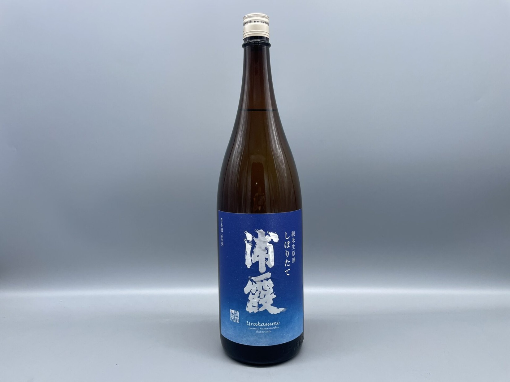 日本酒　浦霞　純米生原酒 しぼりたて　佐浦　1800ml