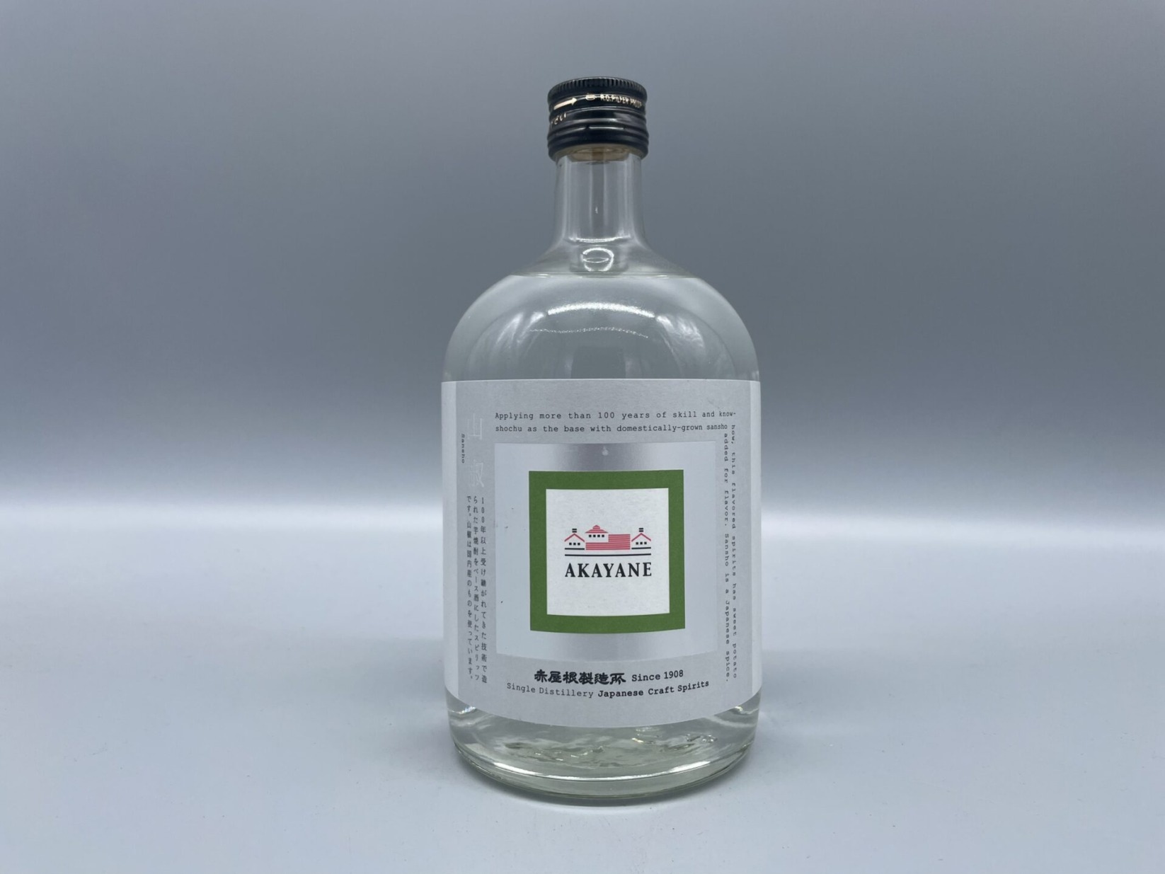 ジン　AKAYANE 山椒 スピリッツ　45度　720ml