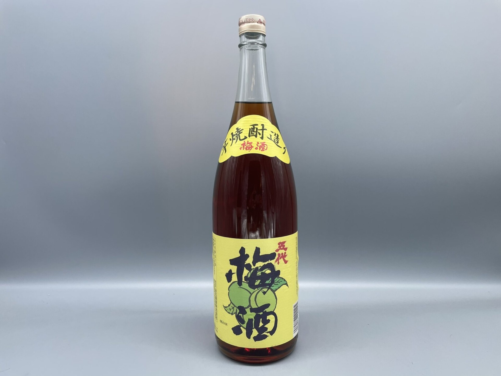 芋焼酎造り 五代梅酒　山元酒造　1800ml　12度