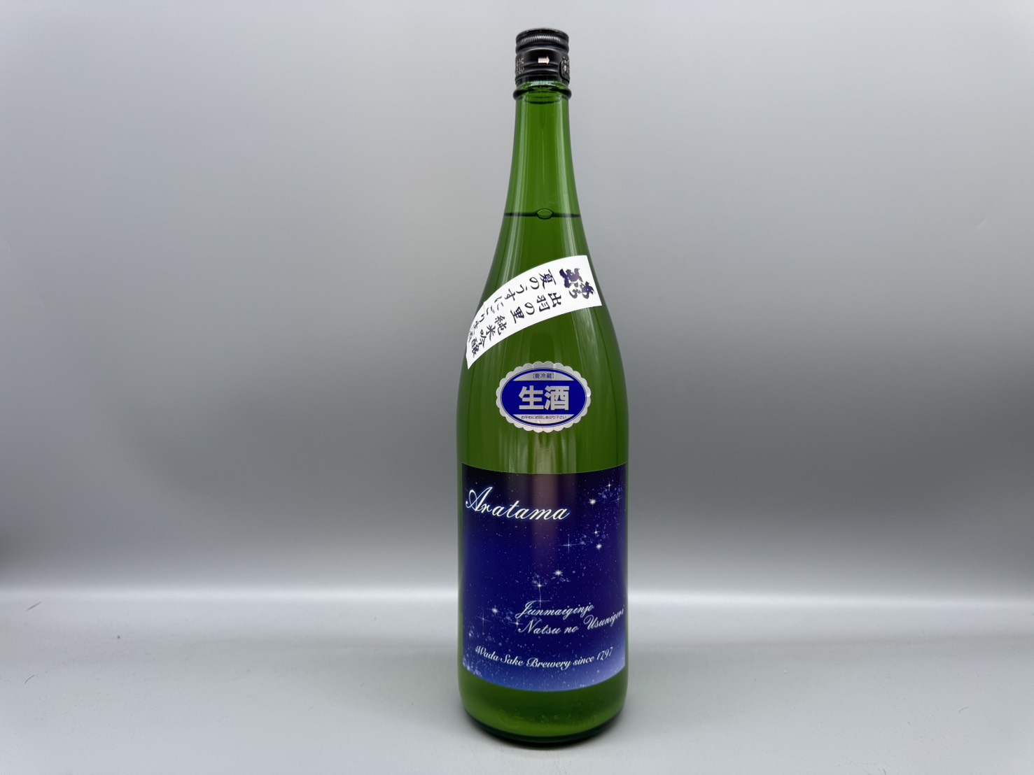 【クール便推奨】日本酒　あら玉　夏のうすにごり　生酒　純米吟醸　和田酒造　1800ml