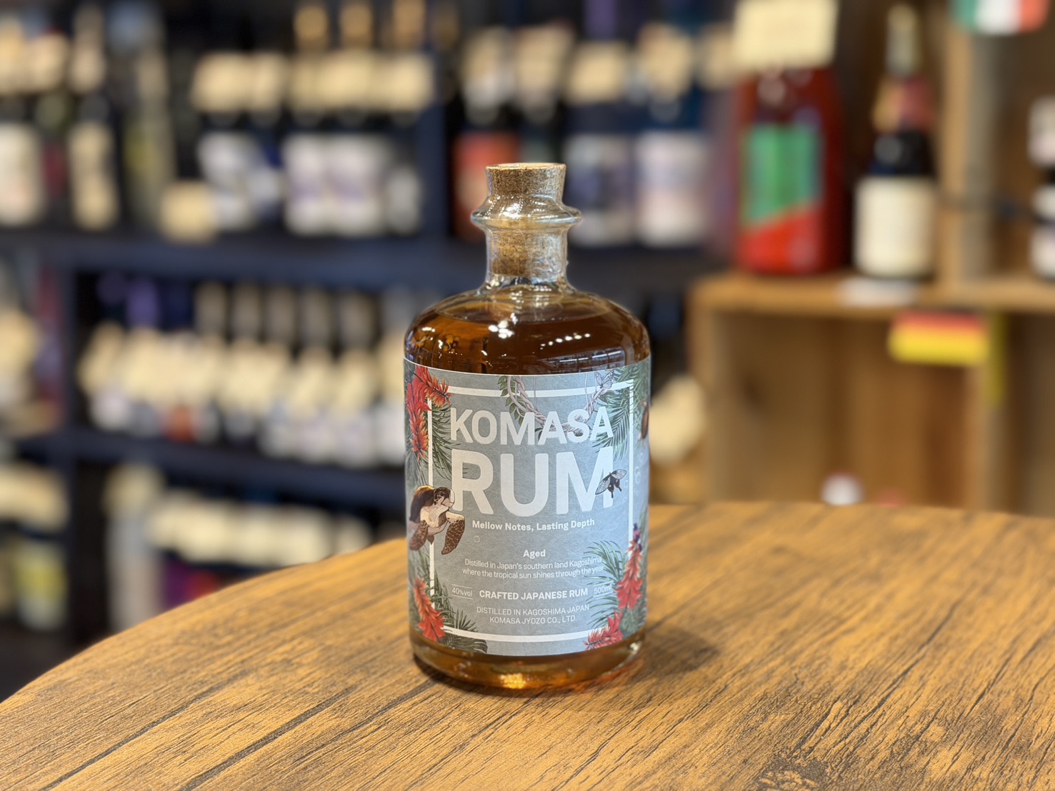 ラム　KOMASA RUM -Aged-　小正醸造　40度　500ml