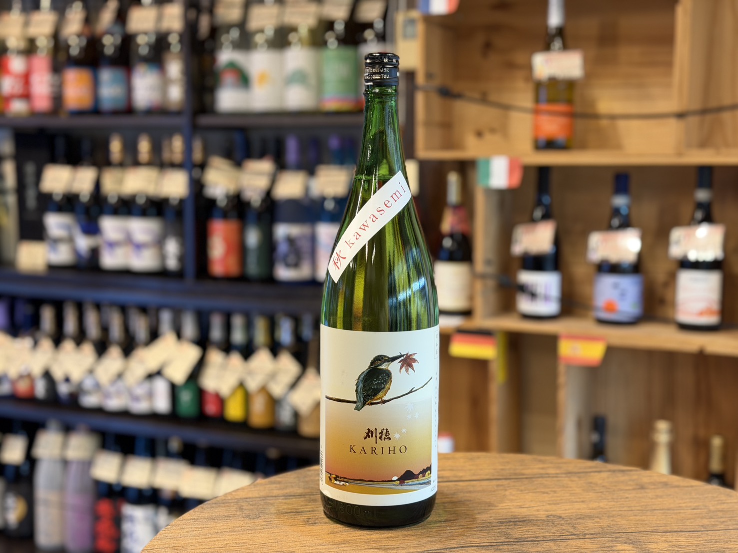 日本酒　刈穂　純米吟醸　秋カワセミkawasemi　限定酒　1800ml　秋田清酒株式会社
